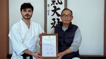 9th dan black belt Shihan Tsuneo Ando sensei has been elected an honorary member of the Japanese Martial Arts and Culture Association.