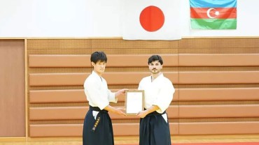 The seminar of Ulvi Agamirov, vice-president of the "Japanese Martial Arts and Culture Association", took place.