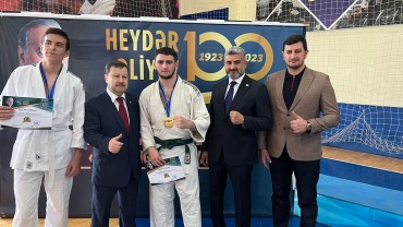 On May 7, Jiu-jutsu championship was held on the fighting version of the Religious Sports Society, dedicated to the 100th anniversary of Heydar Aliyev, the national leader in Jiu-jutsu.