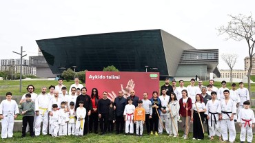 Aikido exercises were held within the framework of the "Sports for all" project of the Ministry of Youth and Sports.